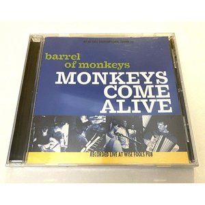 Barrel of Monkeys - MONKEYS COME ALIVE - CD  Live at Wise Fools Pub ~ NEW SEALED